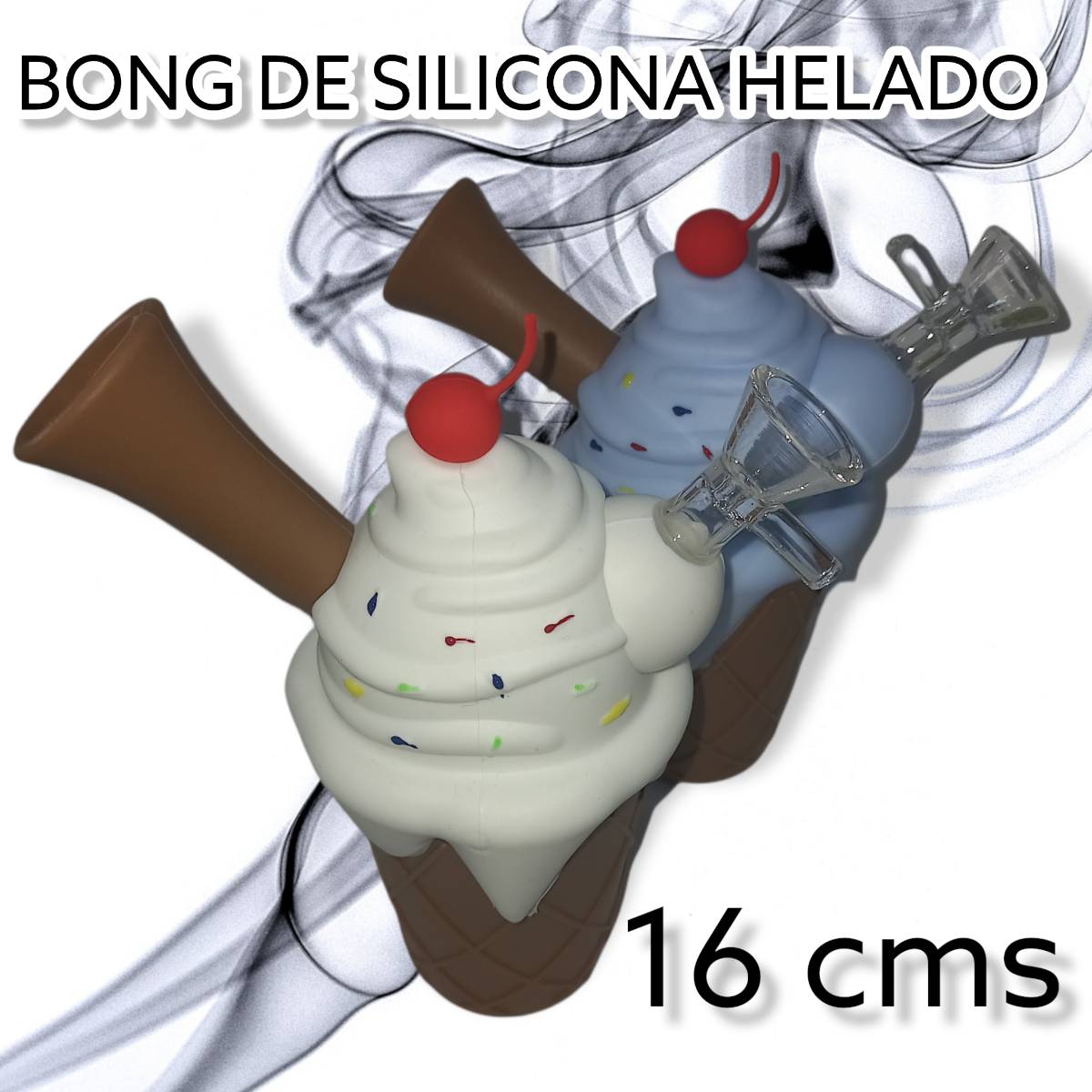 BONG DE SILICONA HELADO